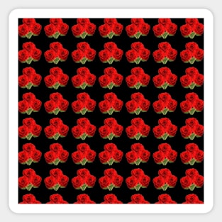 Bunch of Roses pattern Sticker